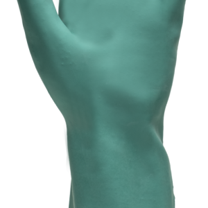 Gants EUROCHEM NI550, nitrile vert coton, 0.85mm, 35cm – 1CHNI50