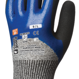 Gants EUROCUT N505 CUT D. HPPE J13 dble end. nit +3/4 dos – 1CRAN