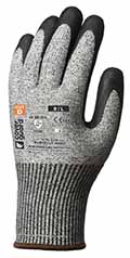 Gants EUROCUT N560 CUT D. HPPE J13 end. Nitr. Noir – 1CRLG