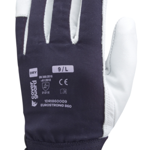 Gants EUROSTRONG 860 fleur caprin toile bleu velcro – 1DRI860