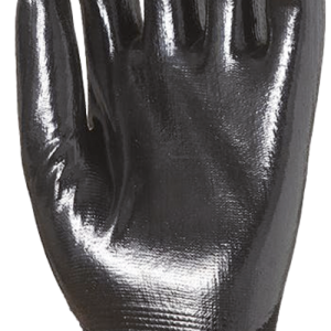 Gants EUROLITE 1NIAB J15 PE noir end. 3/4 nitrile noir – 1NIAB