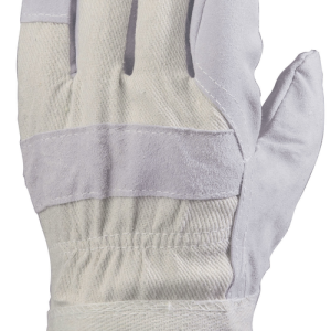 Gants docker EUROSTRONG 150 croûte vachette sup.blanc – MO150