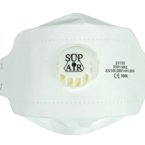 Masque FFP1 3D pliable valve (boite de 20 pièces) – MO23185