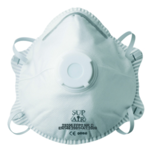 Demi-masque FFP2 non réutilisable en polypropylène – MO23238