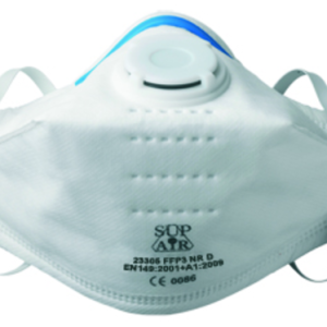 Masque FFP3 NR D SL Pliable valve (boîte de 20 pièces) – MO23305