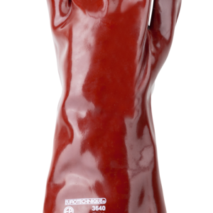 Gants EUROCHEM 3640 coton end.PVC rouge Long.40cm – MO3640