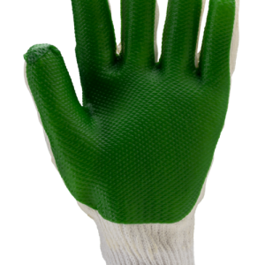 Gants EUROSTRONG 3840 blanc latex vulcanisé vert – MO3840