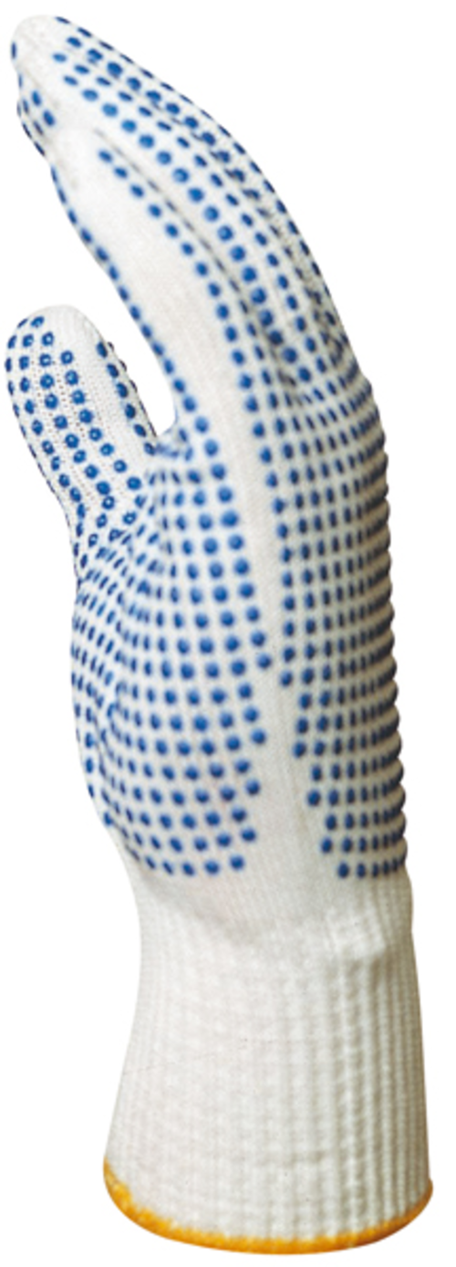 Gants EUROSTRONG 4367 polyester picots bleus 2 faces – MO4367 – Image 2