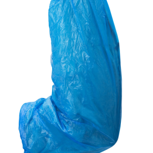 Manchette polyéthylène bleue 40 cm (100 pcs) – MO45331