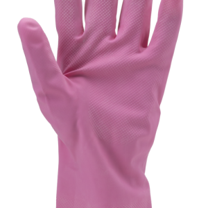 Gants EURODIP 5020 latex naturel ménage rose long.30cm – MO5020