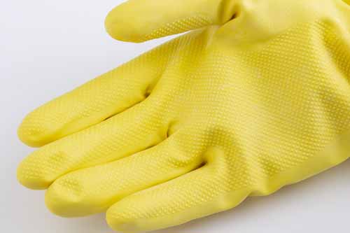 Gants EURODIP 5030 latex naturel jaune long.30cm – MO5030 – Image 3
