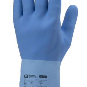 Gants EURODIP 5220 latex sur jersey coton bleu adhérisé – MO5220