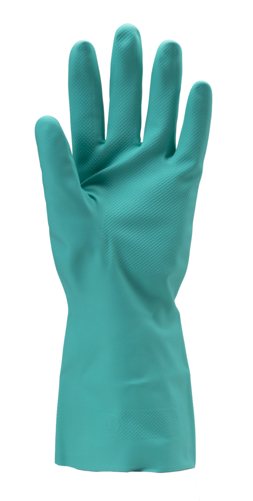 Gants EUROCHEM 5510 nitrile vert sup. ép 0.38 mm 33cm – MO5510 – Image 2
