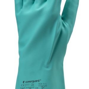 Gants EUROCHEM 5530 nitrile vert ép 0.46 mm 33cm – MO5530
