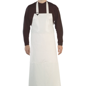 PU APRON Tablier PU blanc oléofuge 120x90cm – MO56200