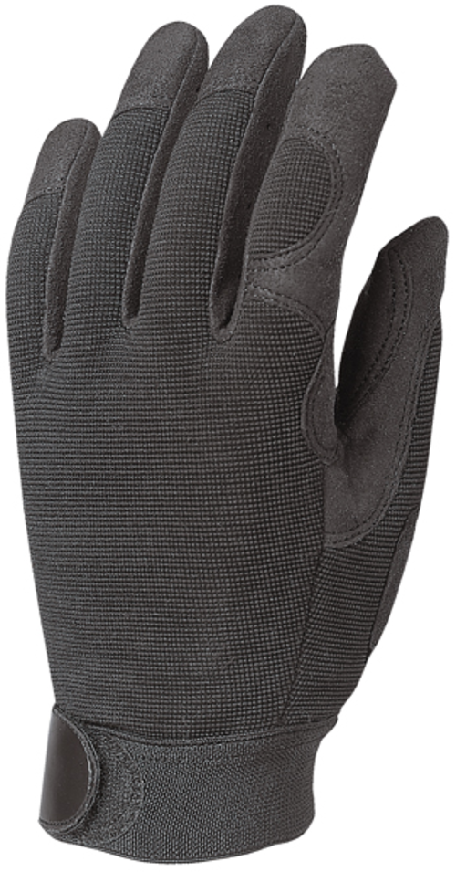 Gants EUROSTRONG 930 synth noir renf paume velcro – MO930