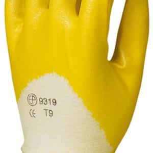 Gants EUROSTRONG 9320 coton end. 3/4 nit. jaune stand – MO9320
