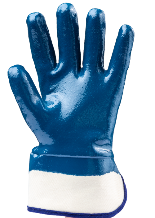 Gants EUROSTRONG 9620 cot.end.main nit. bleu manch. Sécu – MO9620 – Image 2