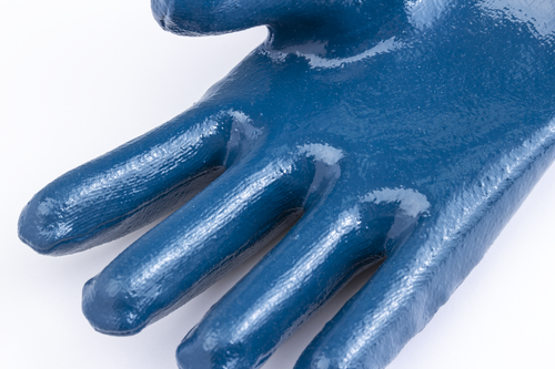 Gants EUROSTRONG 9620 cot.end.main nit. bleu manch. Sécu – MO9620 – Image 3